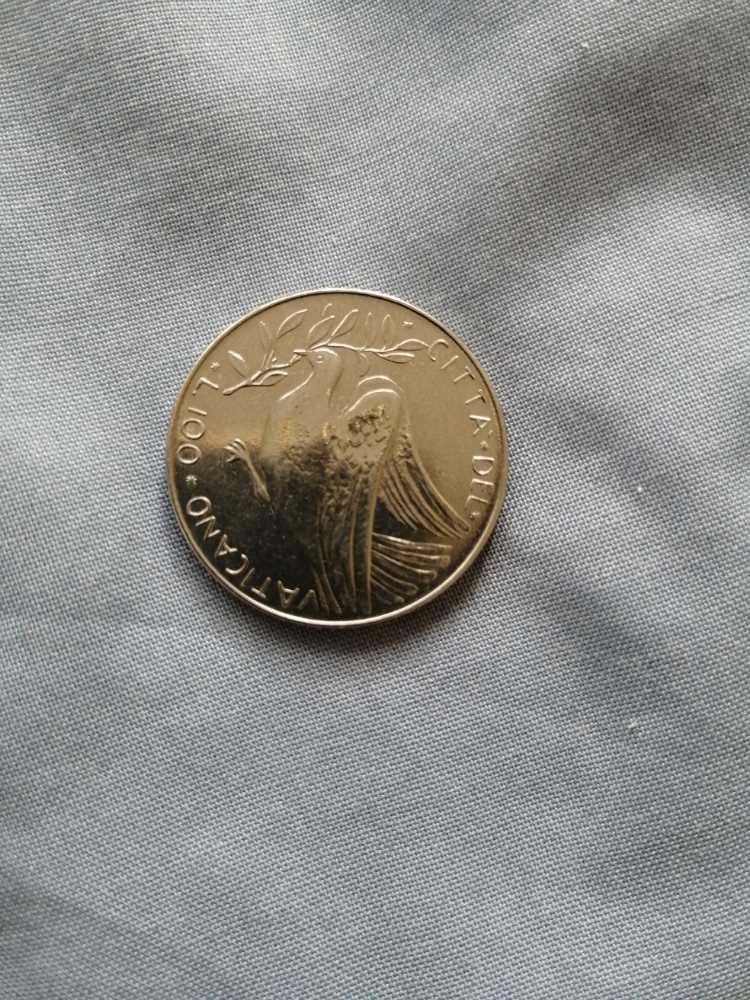 Vaticano 100 Lire  coin collectible - Main Image 1