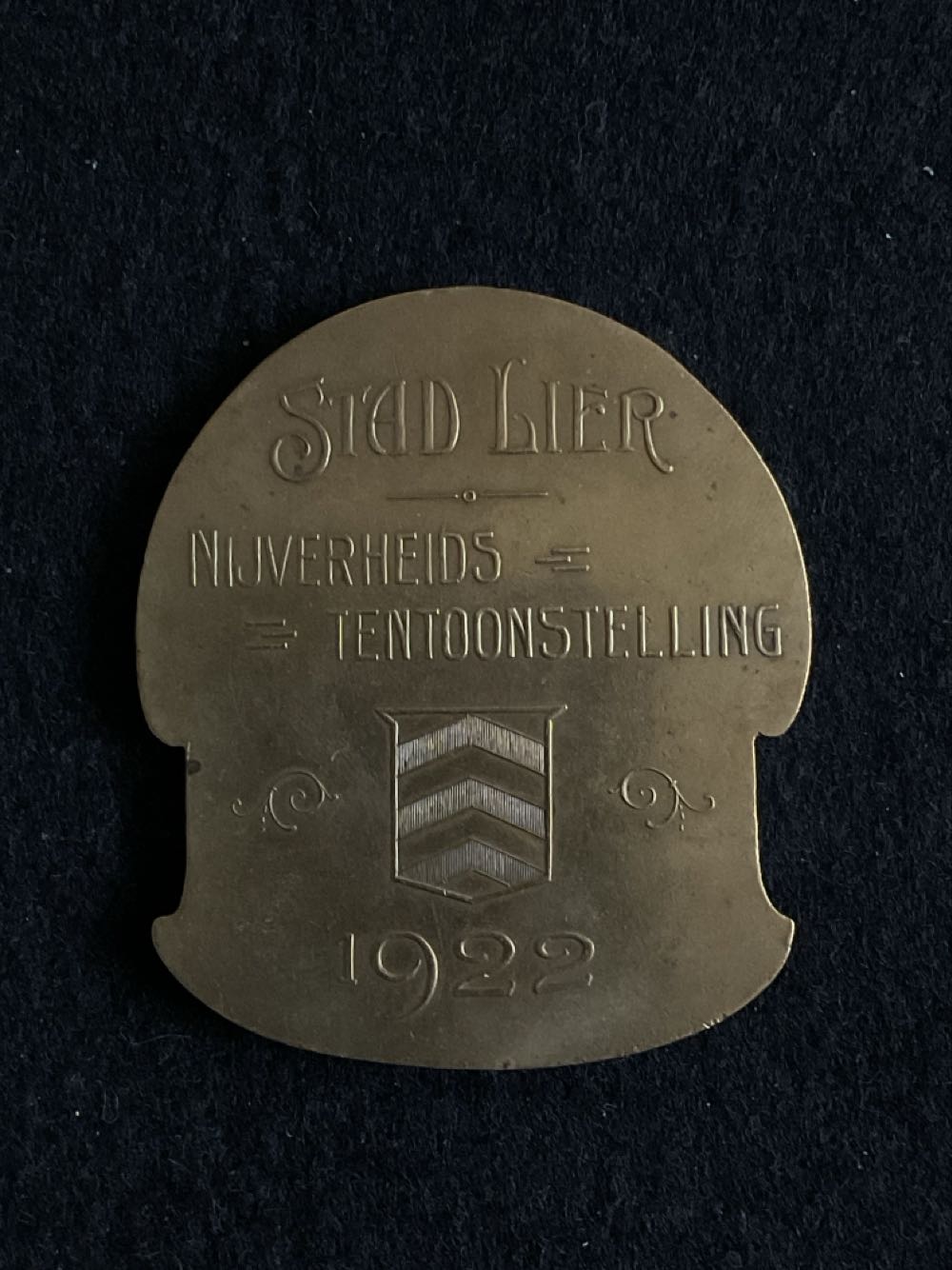 City Lier Industrial Exhibition Medal  coin collectible - Main Image 2