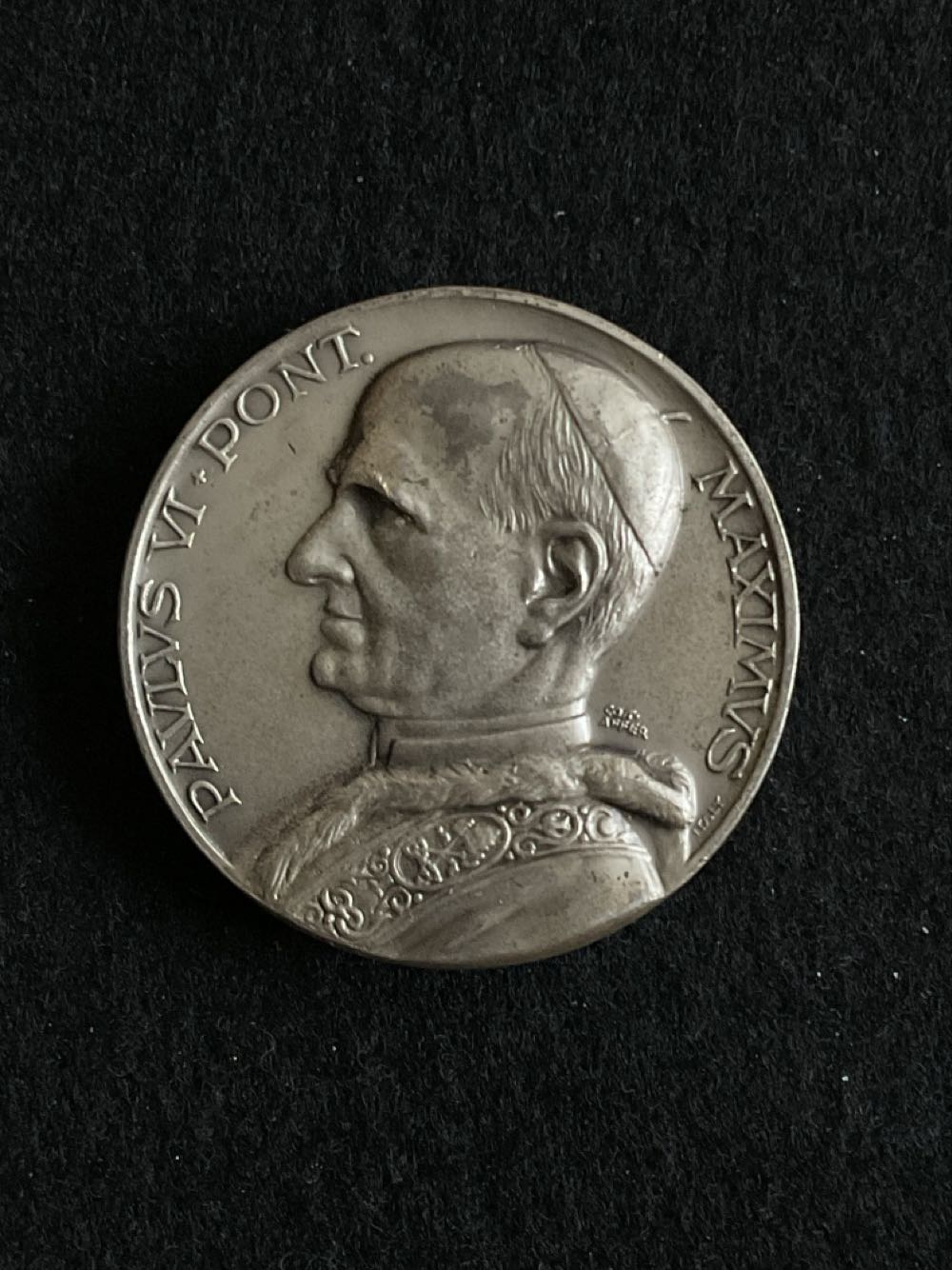 Pope Paul VI - George & The Dragon Medal  coin collectible - Main Image 2