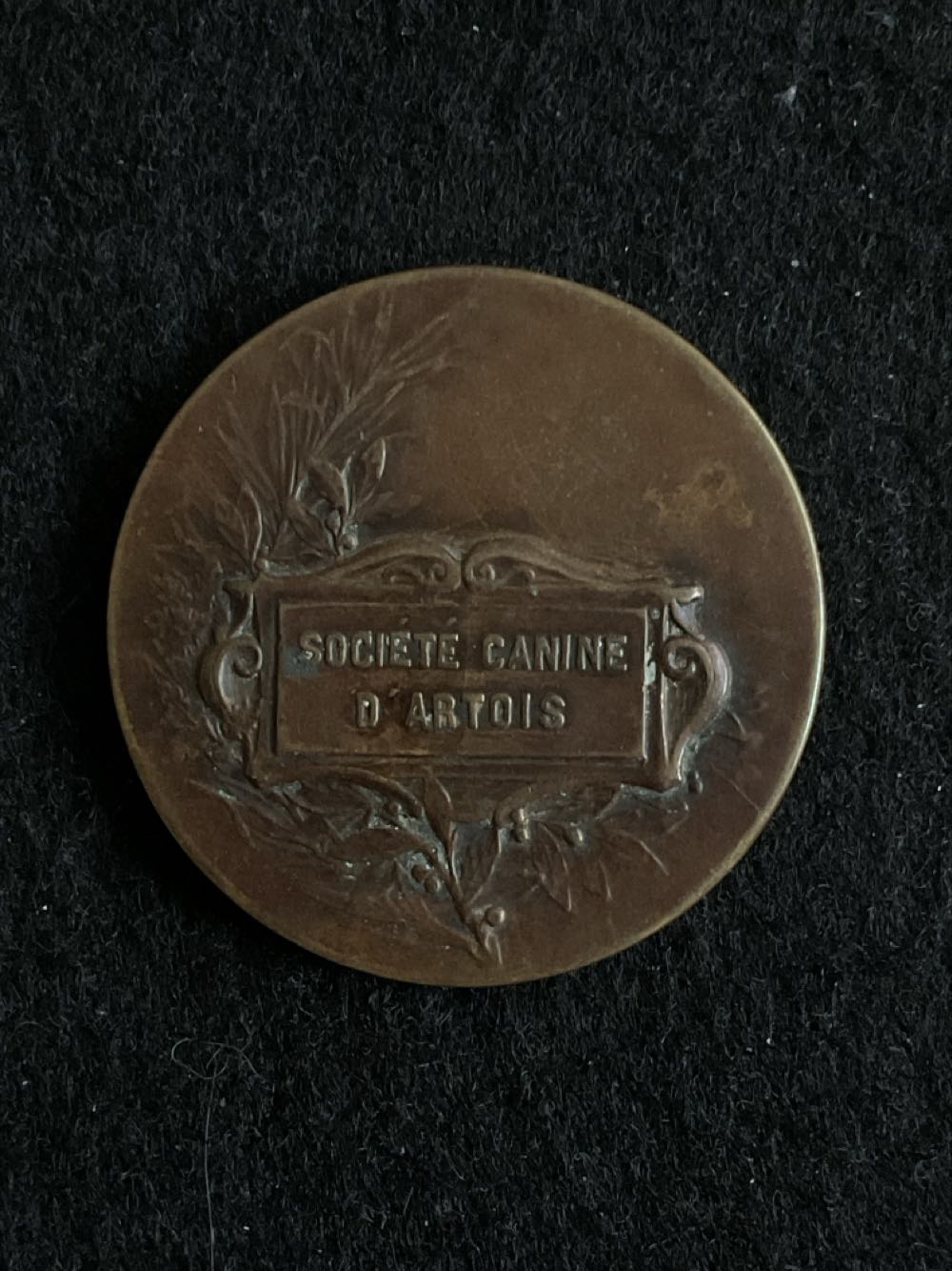 Canine Society Of Artois Medal  coin collectible - Main Image 2