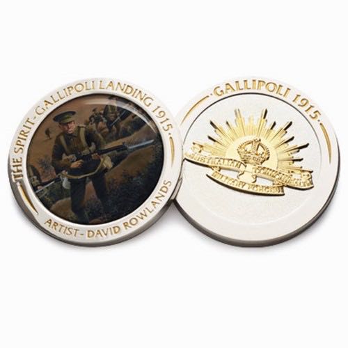 The Spirit Of Gallipoli Landing 1915  coin collectible [Barcode 9333405001329] - Main Image 2