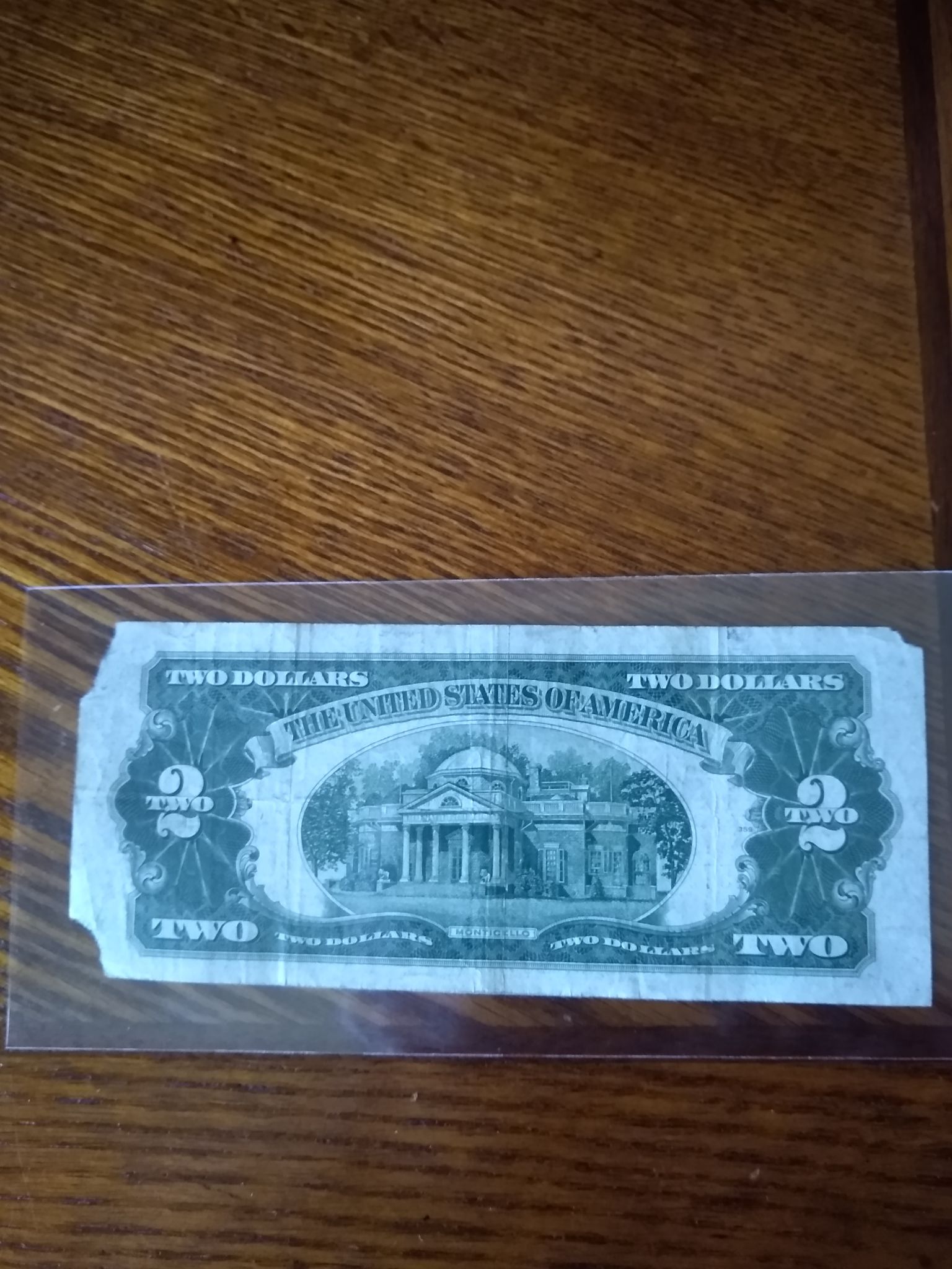 Paper $2 1928 G E02577669A Red Seal  coin collectible - Main Image 2