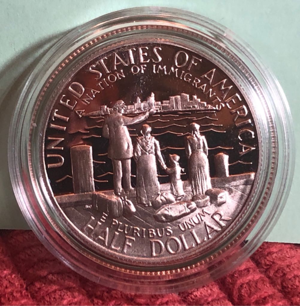 1986-S Statue Of Liberty, DCAM 50C Commemorative  coin collectible - Main Image 2