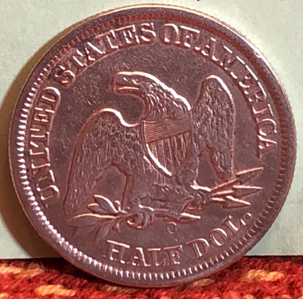 1854-0 Liberty Seated Half Dollar, Type 4, No Motto, Arrows At Date  coin collectible - Main Image 2