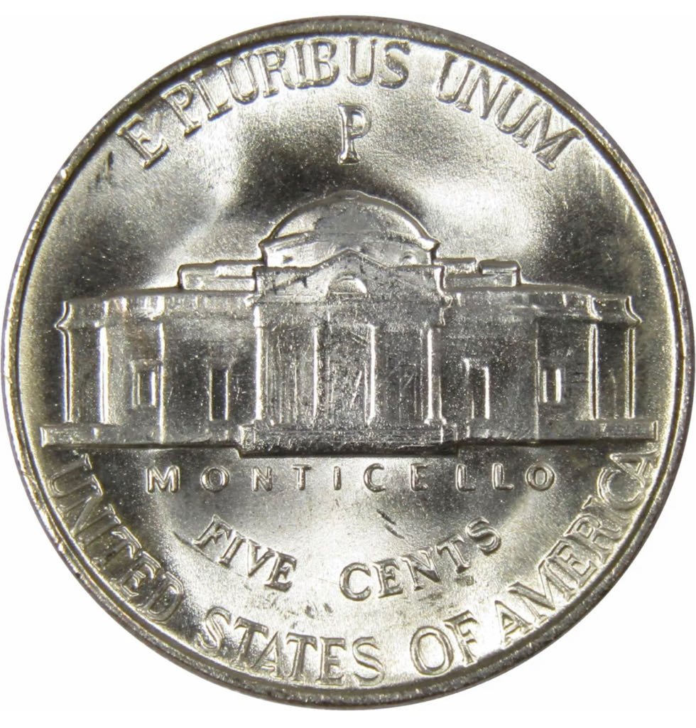 Nickel 1945  coin collectible - Main Image 2