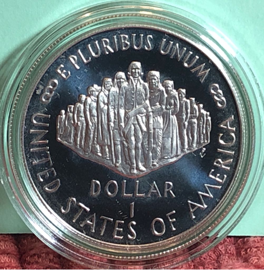 1987 S $1 Constitution Commemorative  coin collectible - Main Image 2