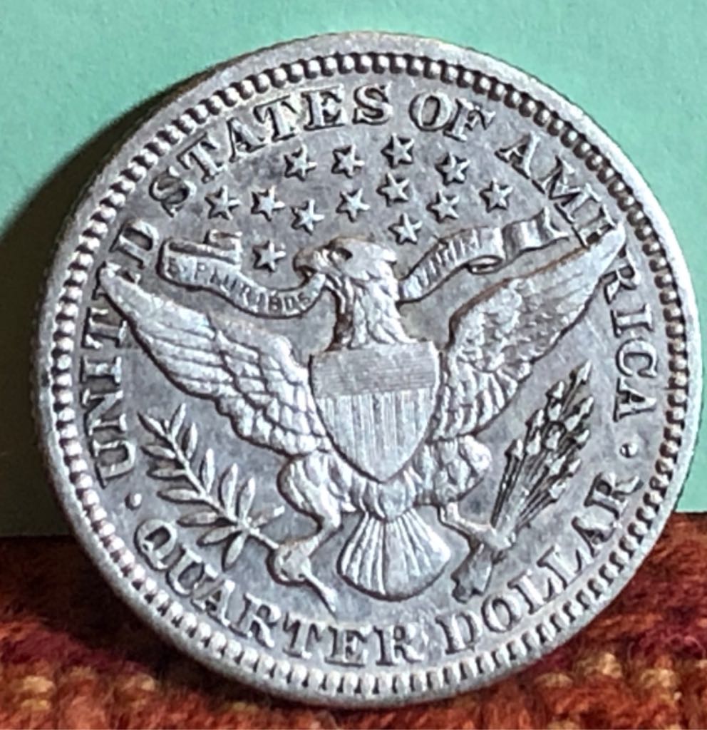 1903 Barber Quarter  coin collectible - Main Image 2
