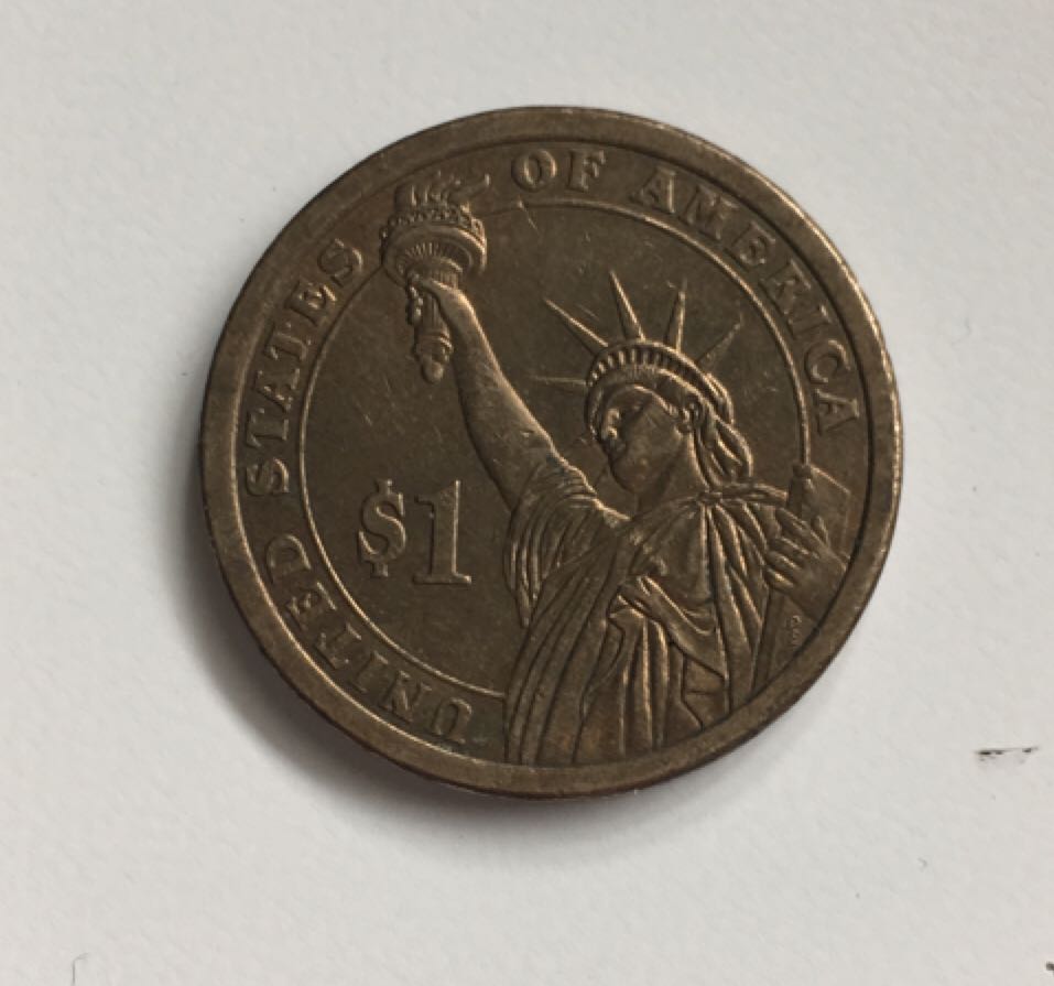 Millard Filmore 2010 D Dollar Coin  coin collectible - Main Image 2