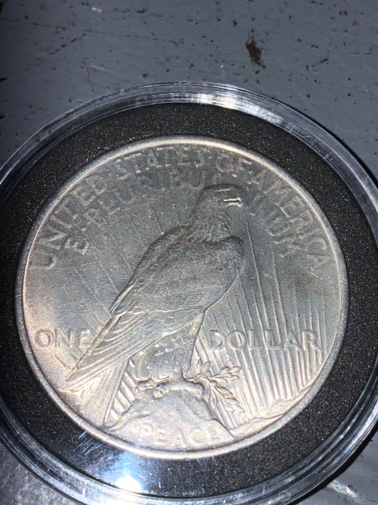 Peace Silver Dollar 1922  coin collectible - Main Image 2