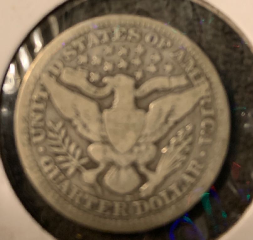 1915 US Quarter Dollar  coin collectible - Main Image 2