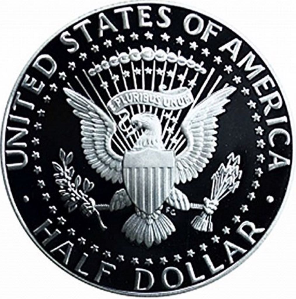 ÃÂ½Dollar 1992S Kennedy Proof  coin collectible - Main Image 2