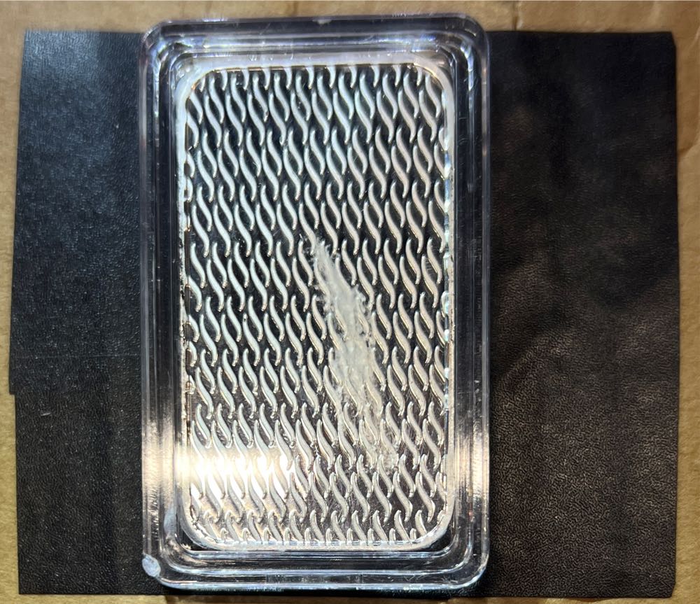 Silver Bullion Bar Scottsdale Mint .9999 Silver Bar 1 oz  coin collectible - Main Image 2