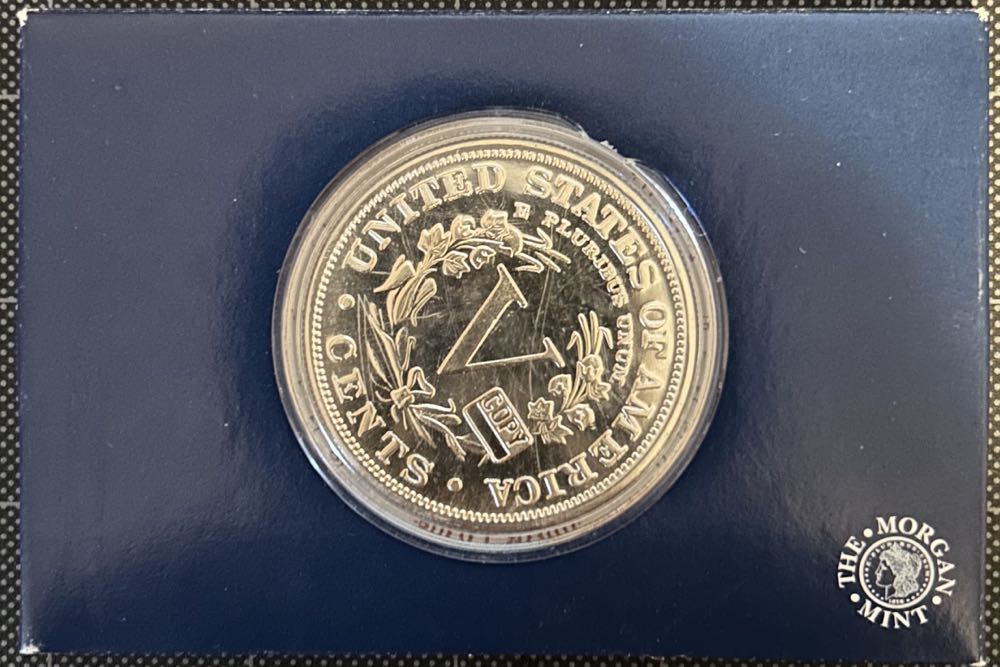 Nickel Liberty Head Morgan Mint Replica  coin collectible - Main Image 2