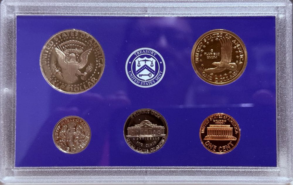 Standard 2002-S US Mint Proof Set Including (5) State Quarters  coin collectible - Main Image 3