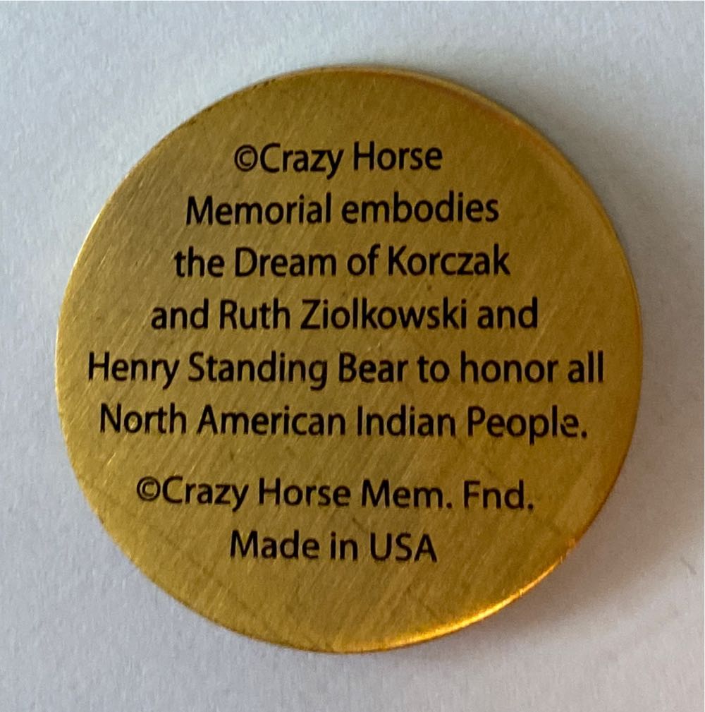 Crazy Horse Memorial  coin collectible - Main Image 2