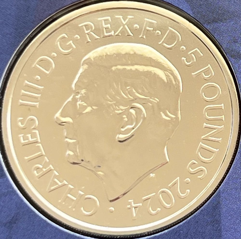 2024 Seymour Unicorn £5  coin collectible [Barcode 5026177628552] - Main Image 2