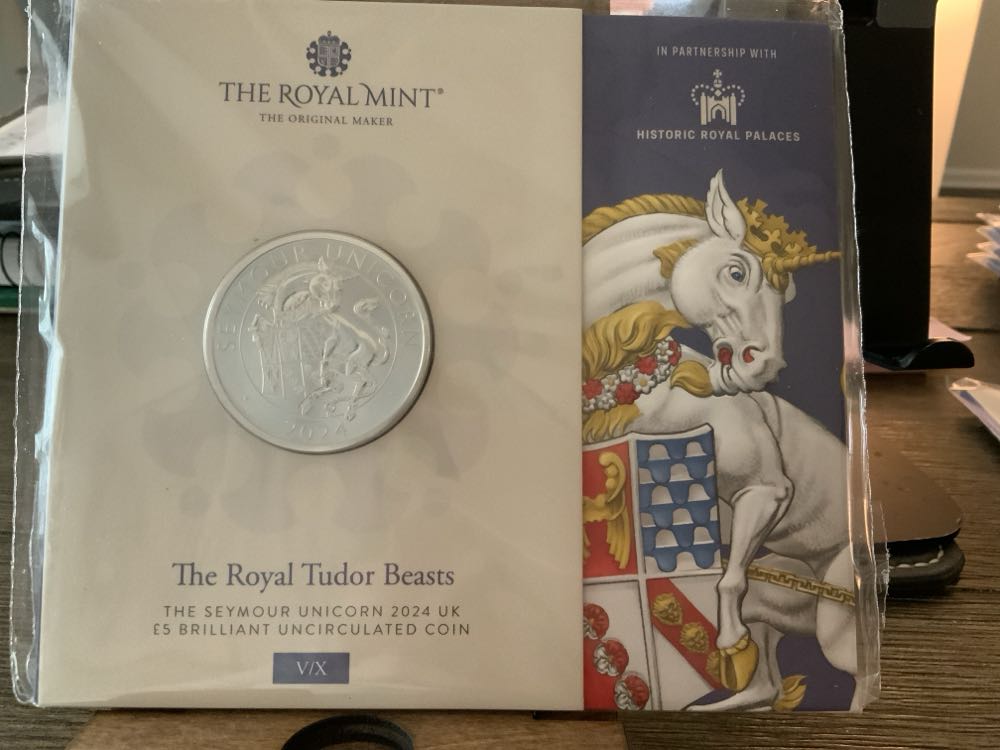 2024 Seymour Unicorn £5  coin collectible [Barcode 5026177628552] - Main Image 3