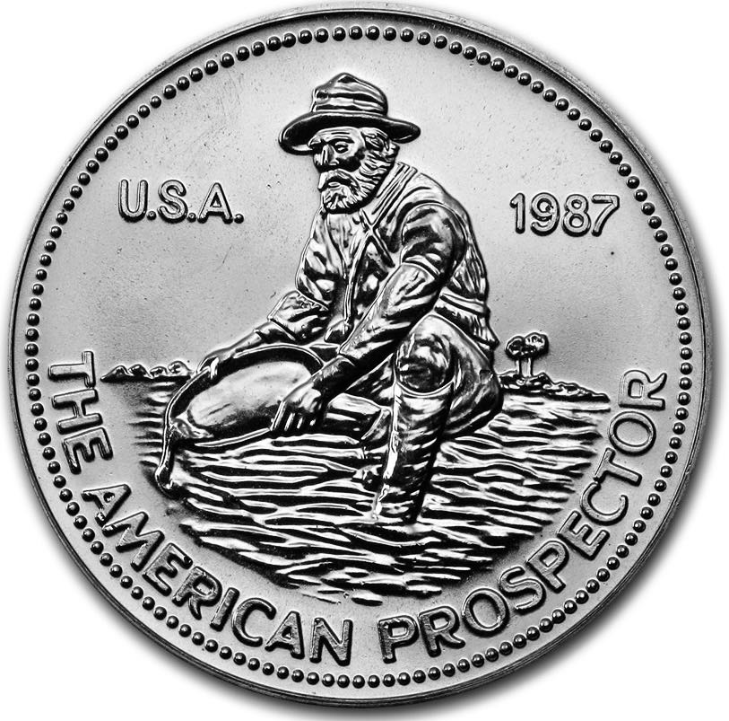 Engelhard | Prospector 1985Eagle  coin collectible - Main Image 2