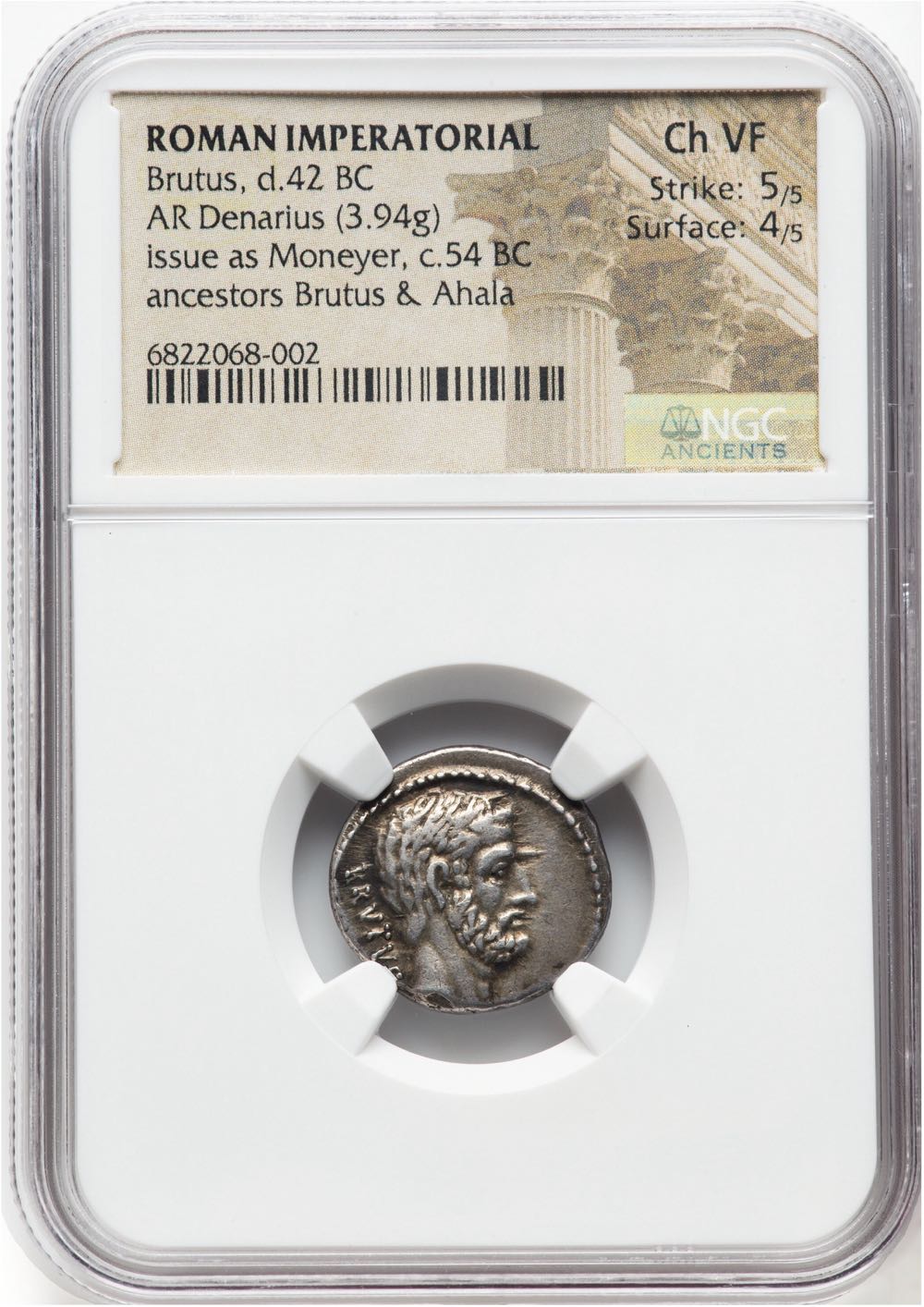 Roman, Brutus  coin collectible - Main Image 3