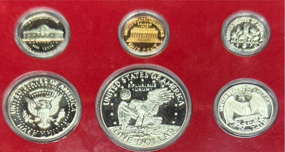 US 6 Coin Proof Set - 1976 S Bicentennial  coin collectible - Main Image 2