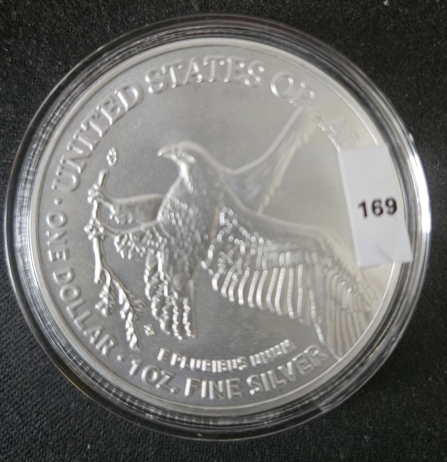 Silver Eagle Dollar  coin collectible - Main Image 3