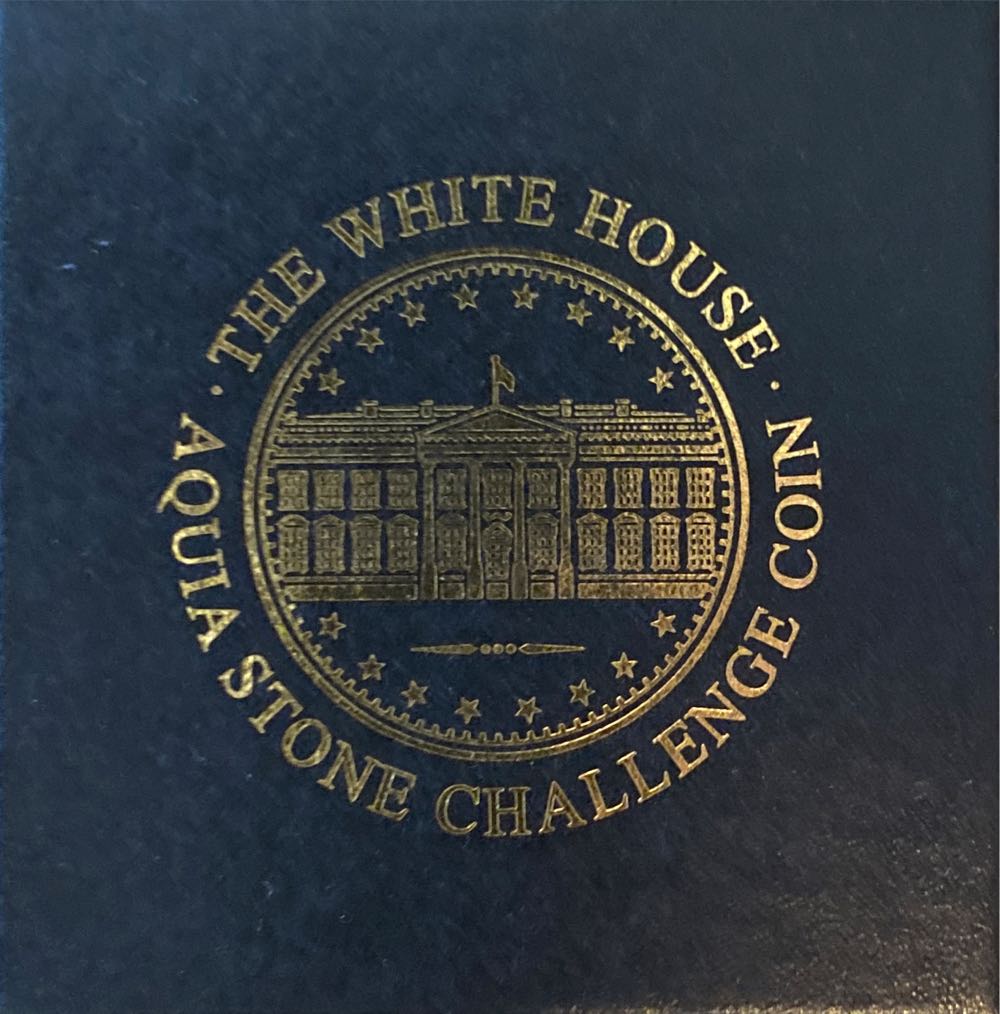 The White House Aquia Stone  coin collectible - Main Image 3