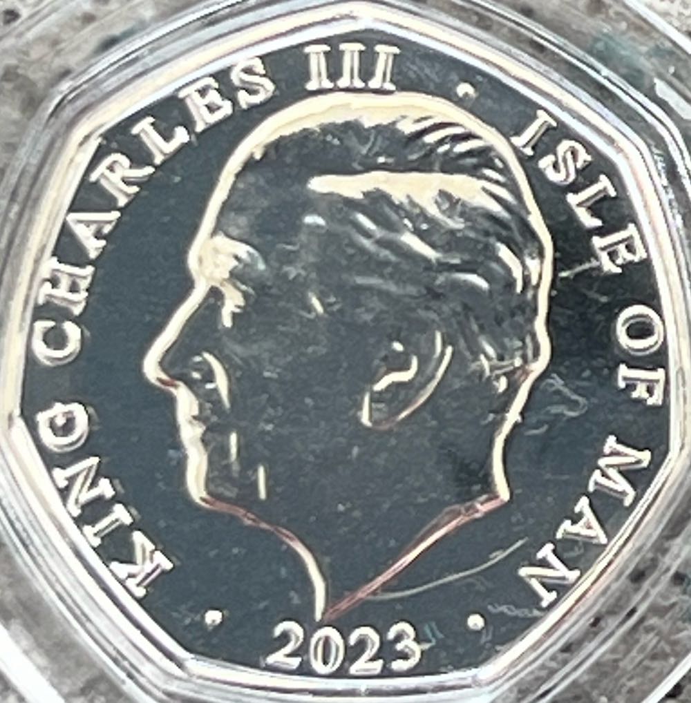 2023 God Save The King 50p (2)  coin collectible - Main Image 2