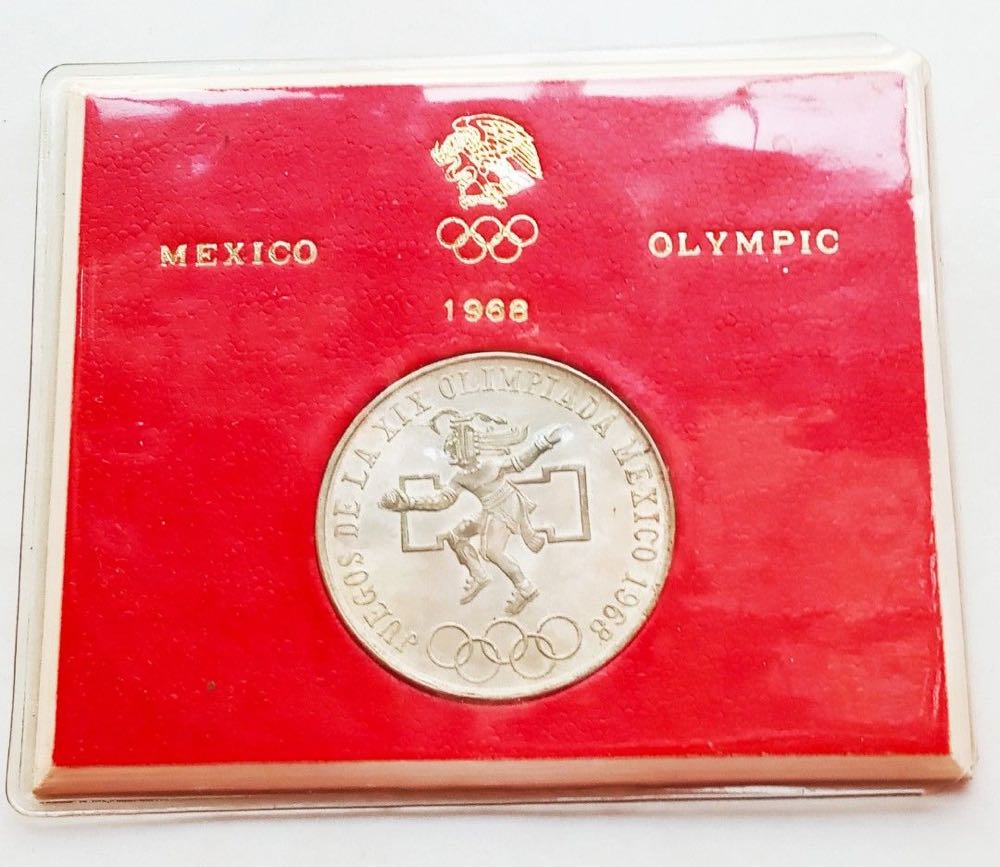25Peso 1968 | Olympiada XIX  coin collectible - Main Image 3