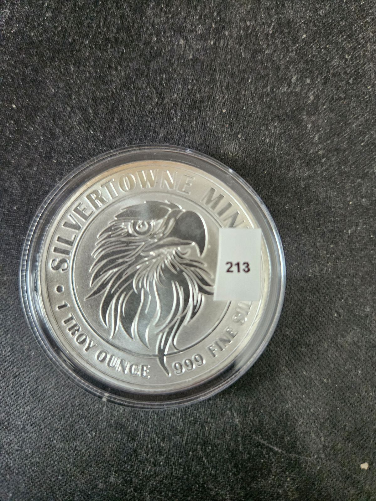 Silvertowne Generic Round, 1oz, #212  coin collectible - Main Image 3