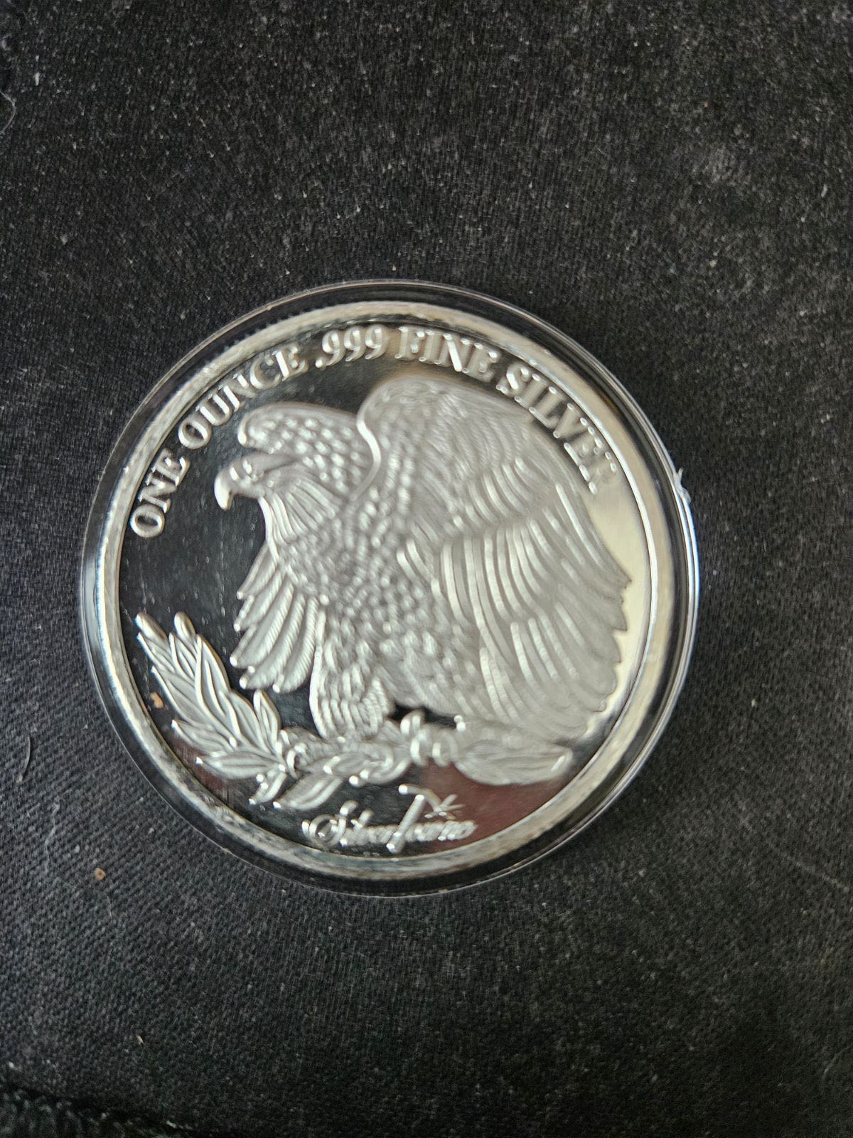 Silvertowne Walking Liberty Round, 2023  coin collectible - Main Image 2