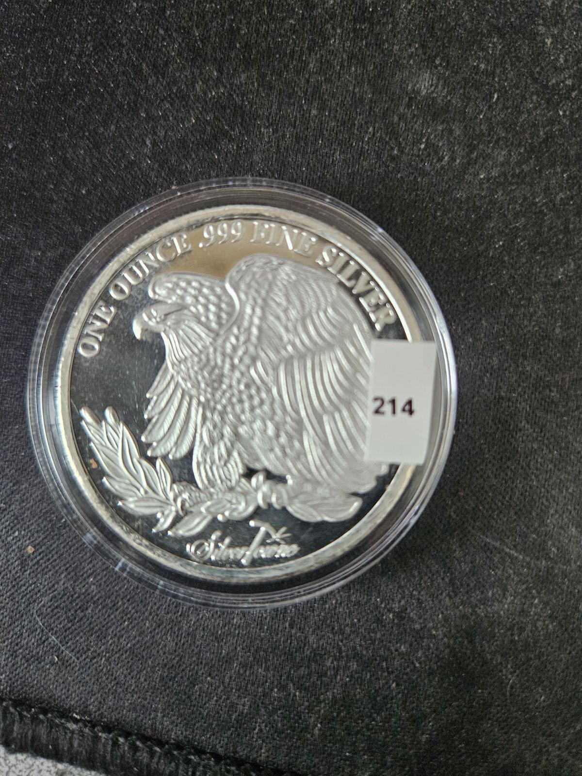 Silvertowne Walking Liberty Round, 2023  coin collectible - Main Image 3