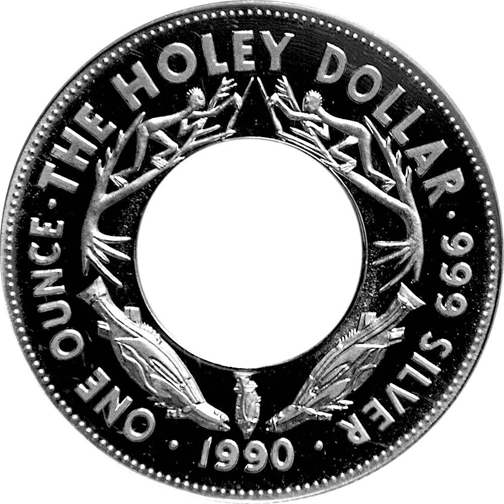 Holey Dump | 1990  coin collectible - Main Image 3