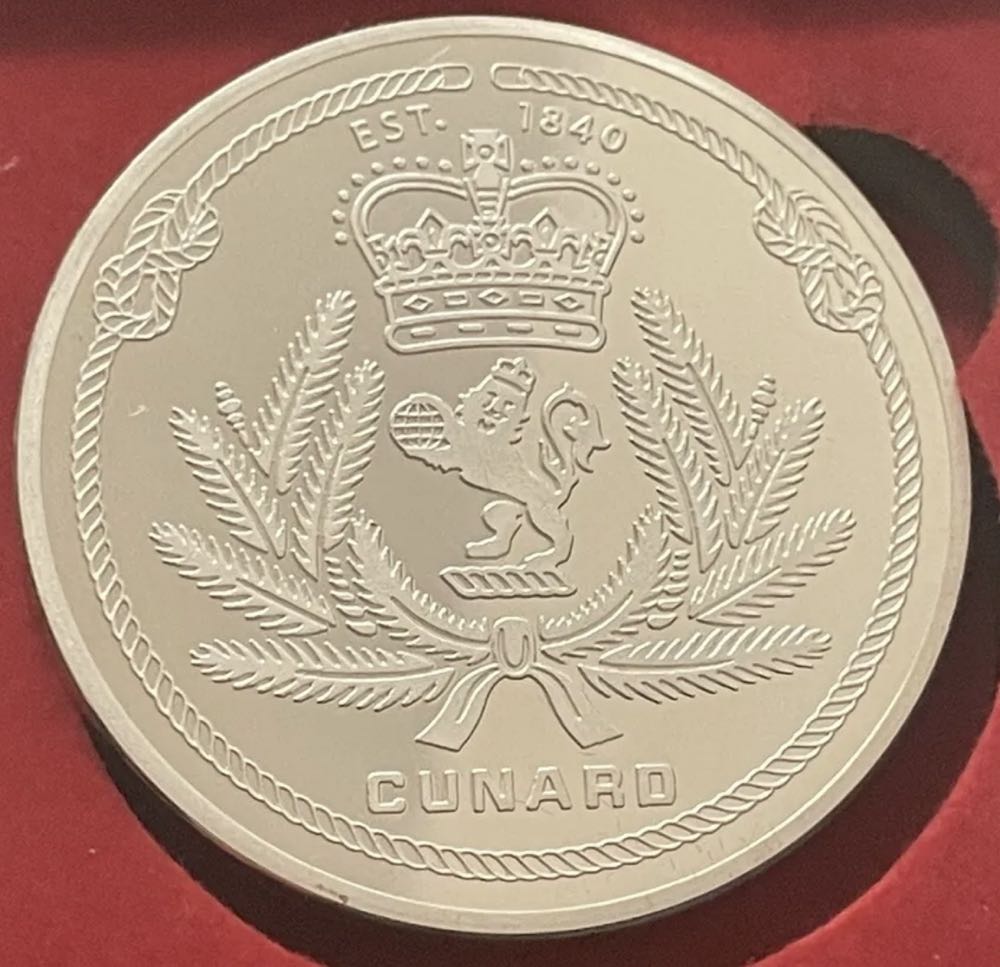 Cunard Queen Anne Keel Laying Coin  coin collectible - Main Image 2