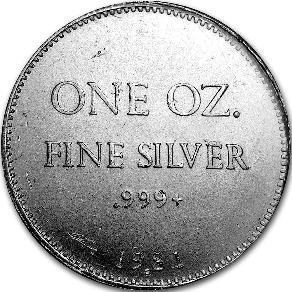 Hoffman | 1981 Unicorn  coin collectible - Main Image 2