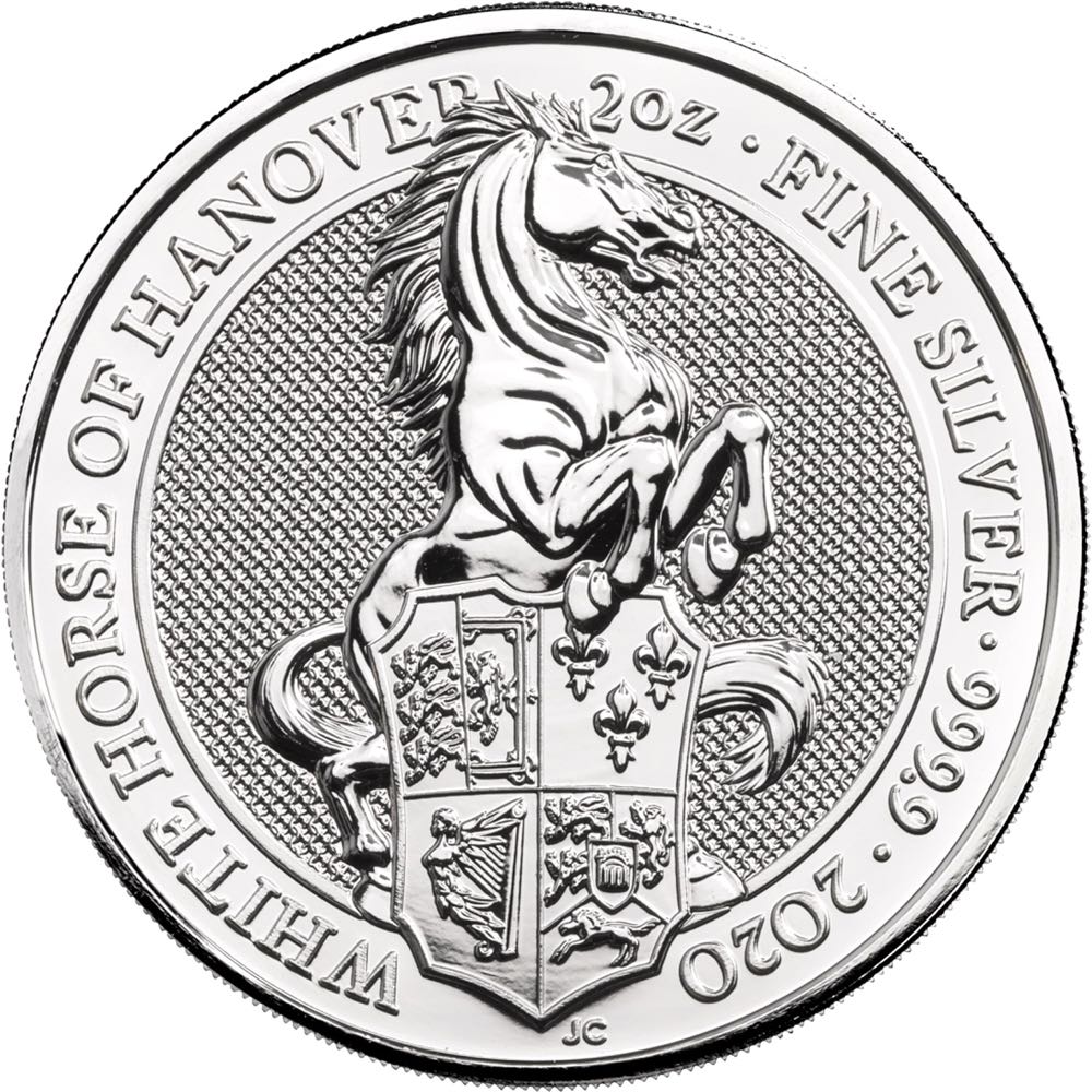 Beasts 2020 | £5 White Horse  coin collectible - Main Image 1