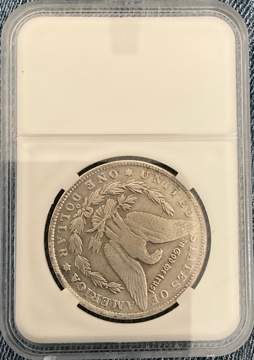 1891 Morgan Dollar  coin collectible - Main Image 2