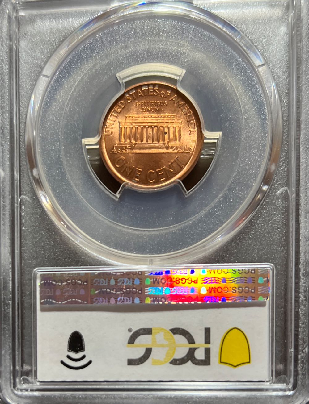 Lincoln Memorial - 2001 Mint Error Struck Off Center northeast error collection NGC  coin collectible - Main Image 2