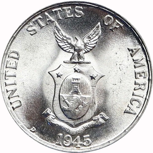 Centavos 20¢ | 1945D NGC  coin collectible - Main Image 2