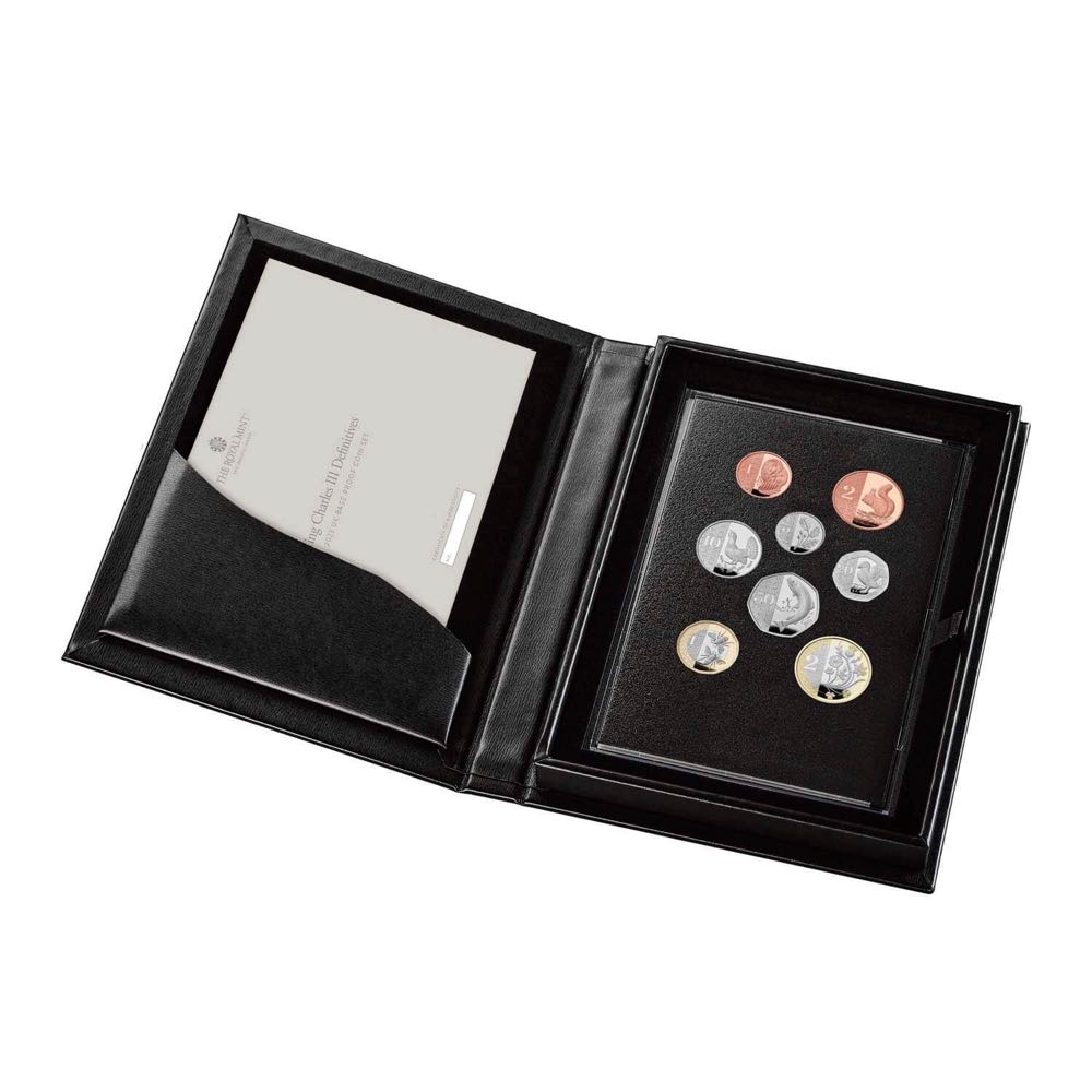 King Charles III Definitives 2023 UK Base Proof Coin Set  coin collectible - Main Image 2