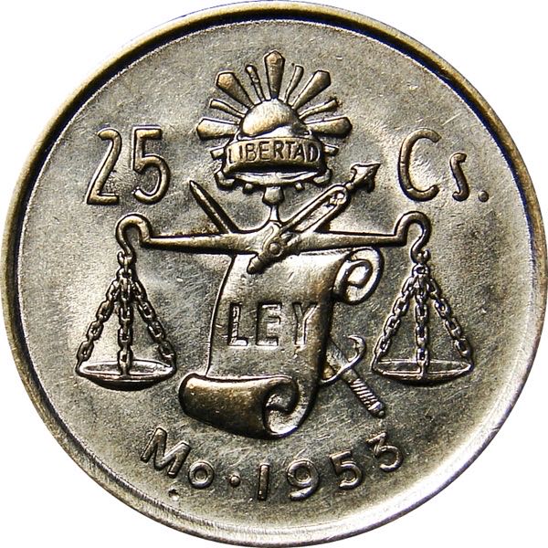 25Centavo | 1950  coin collectible - Main Image 2