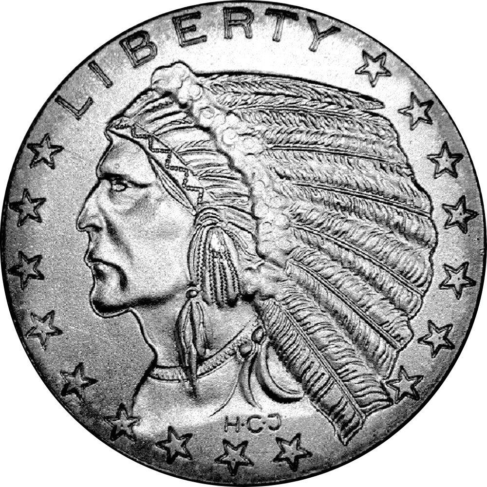 2013 Canadian 25 Cents