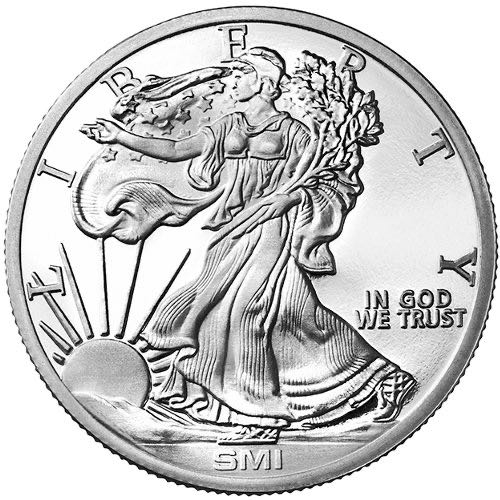 1 Oz Pure Silver Peace Dollar