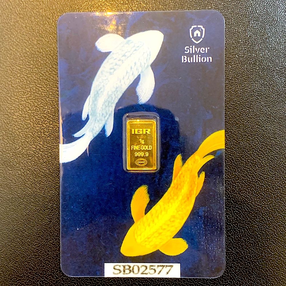 Silver Bullion | Prosperity Koi  coin collectible - Main Image 3