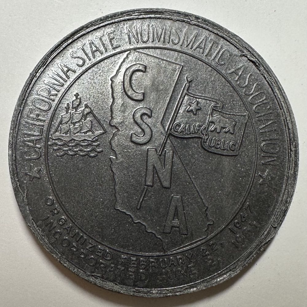 California State Numismatic Association  coin collectible - Main Image 2