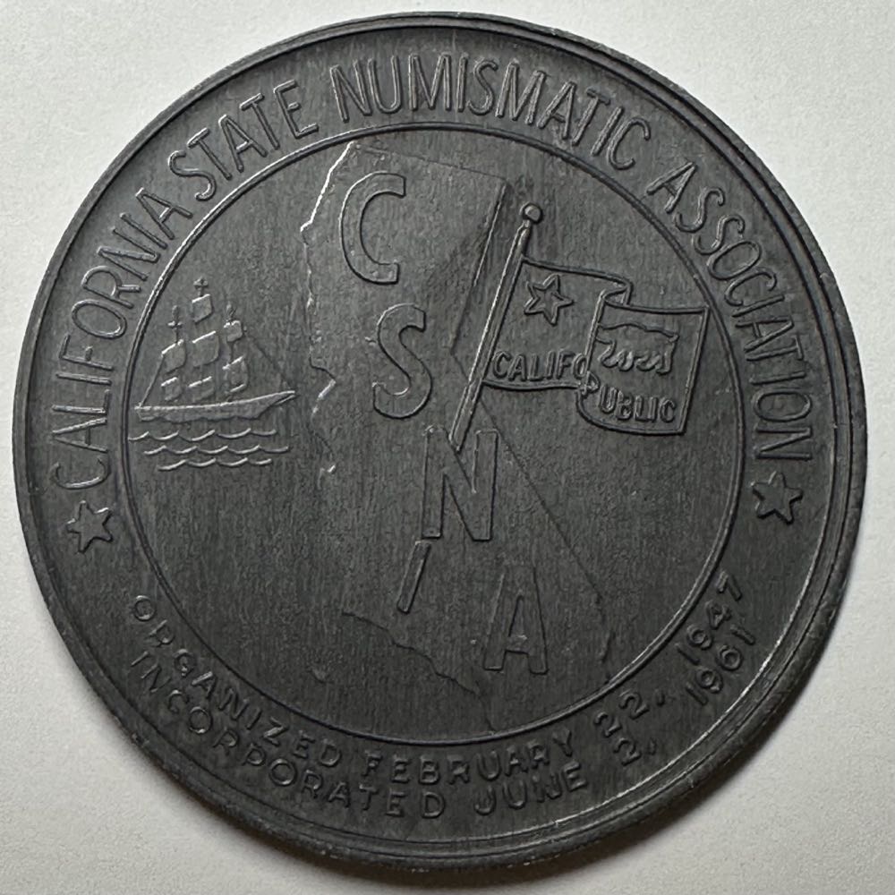 California State Numismatic Association  coin collectible - Main Image 2