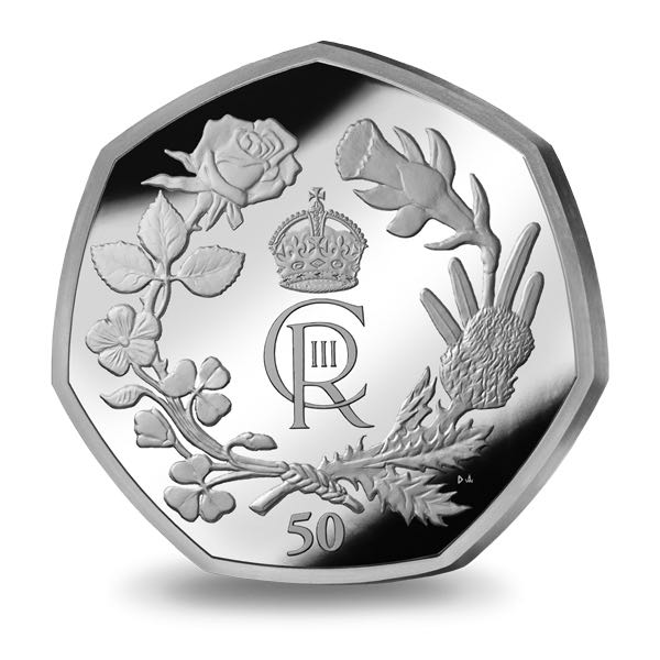 Celebrating The Accession Of HM King Charles III - Royal Cypher  coin collectible - Main Image 3