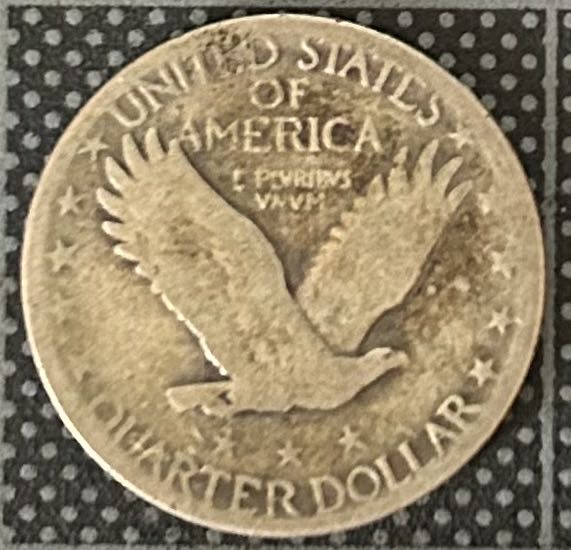 Quarter Standing Liberty P  coin collectible - Main Image 2