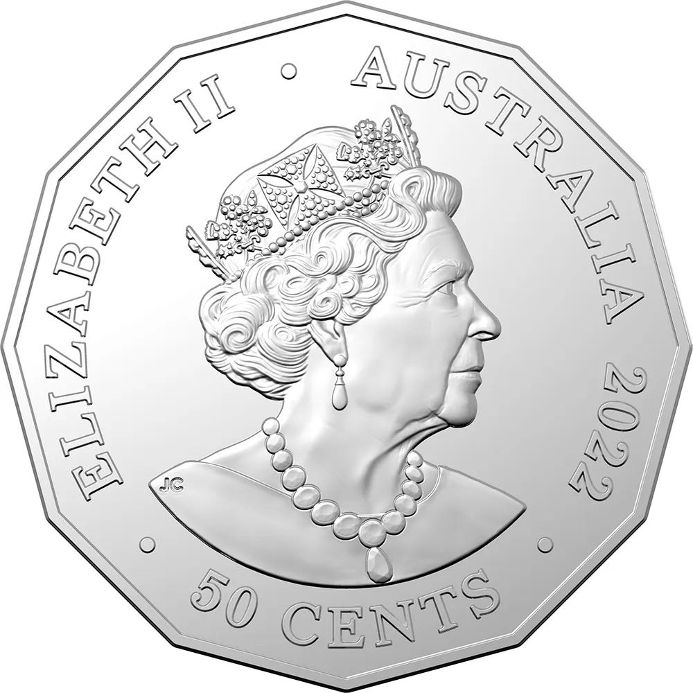 ¢50 2002 | Jubilee Golden rare  coin collectible - Main Image 2