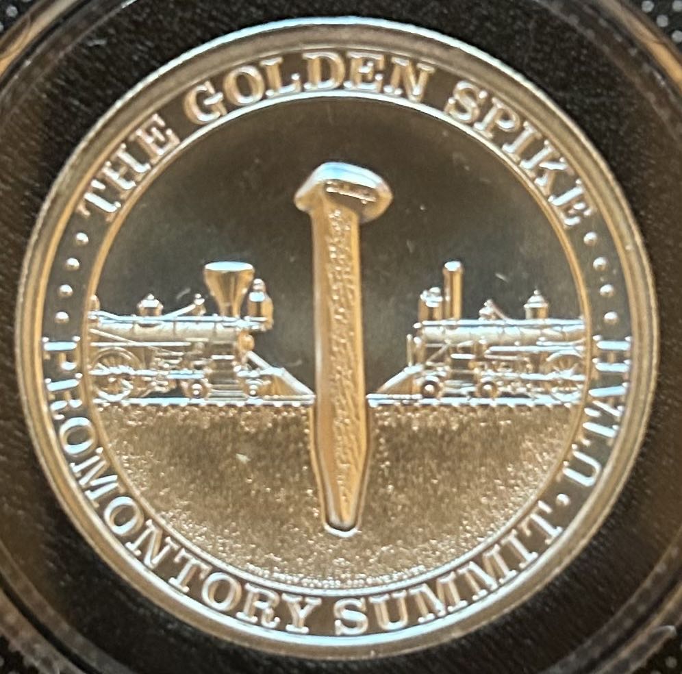Transcontinental Railroad  coin collectible - Main Image 2