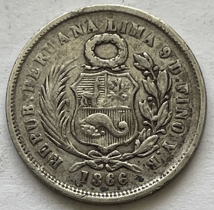 Un Dinero  YB - Seated Liberty  coin collectible - Main Image 2